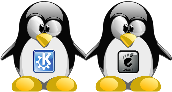 KDE 5.6 y GNOME 3.20