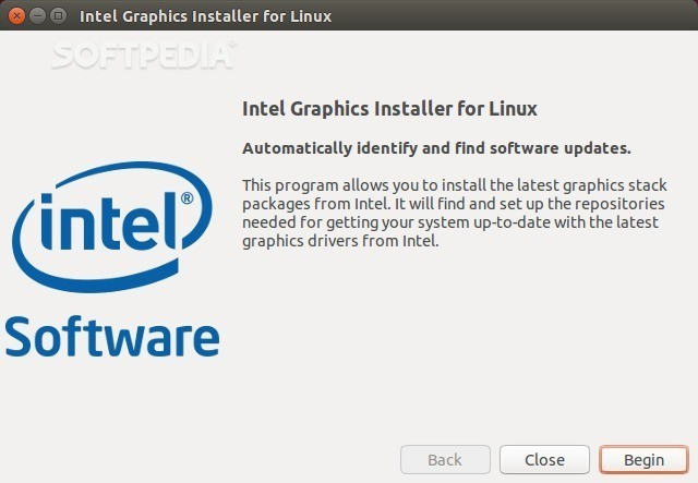 intel graphics installer